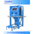 Motor parts Sandblasting cabinet with pressure pot